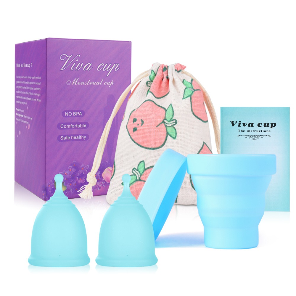 Menstrual Cup Silicone - Медицинская силиконовая менструальная чаша, женская менструальная
