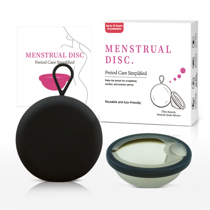 Menstrual Cup Silicone - Женский многоразовый Менструальный диск, портативный Менструальный