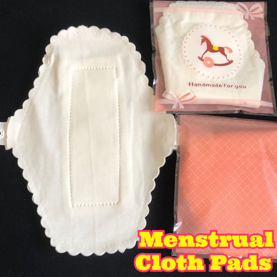 Cloth Pad Reusable - Многоразовые тканевые менструальные прокладки 18 см,