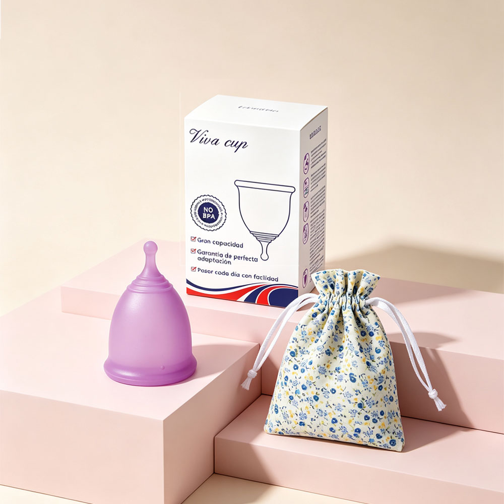 Menstrual Cup Silicone - Медицинская силиконовая менструальная чаша малого и