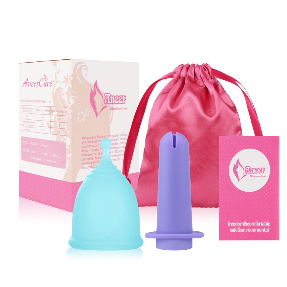 Menstrual Cup Silicone - Усилитель менструальной чаши для женской гигиены,