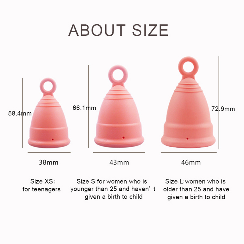 Сертифицированная гипоаллерген – обзор и цена Menstrual Cup Silicone