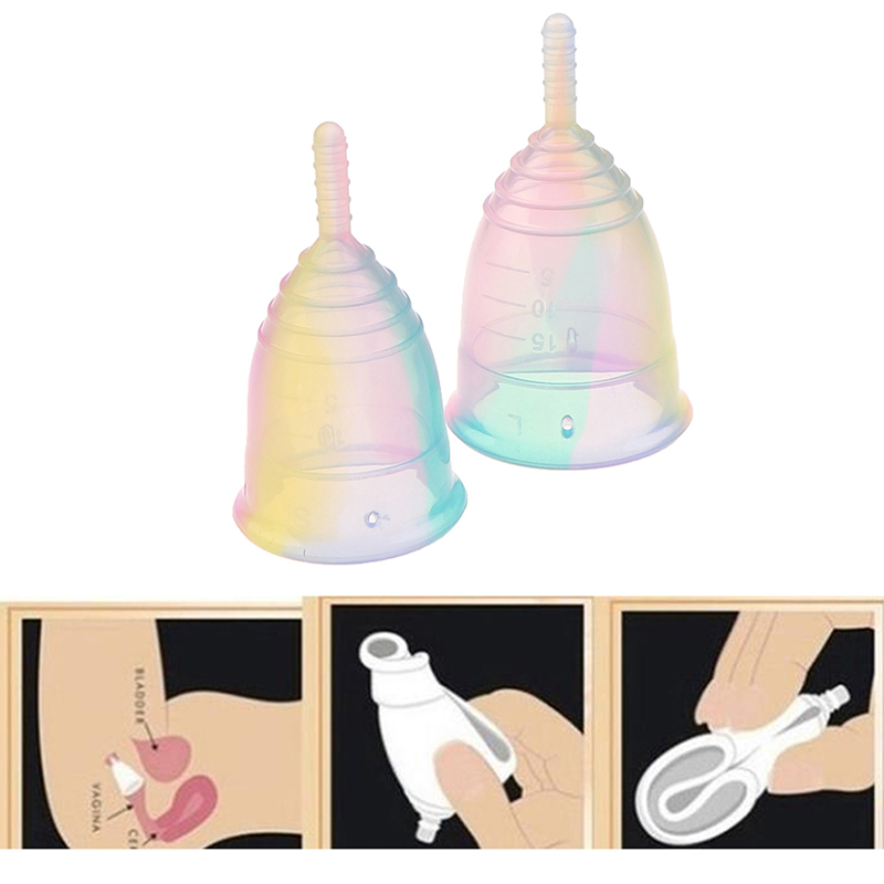 Портативная менструальная чаша – обзор и цена Menstrual Cup Silicone