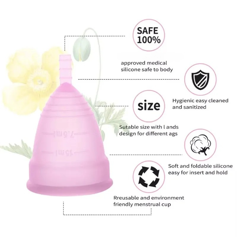 Силиконовая менструальная чаша – обзор и цена Menstrual Cup Silicone