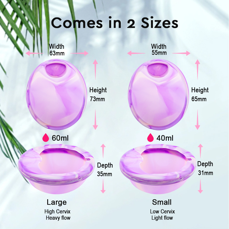 Медицинский силиконовый менстр – обзор и цена Menstrual Cup Silicone
