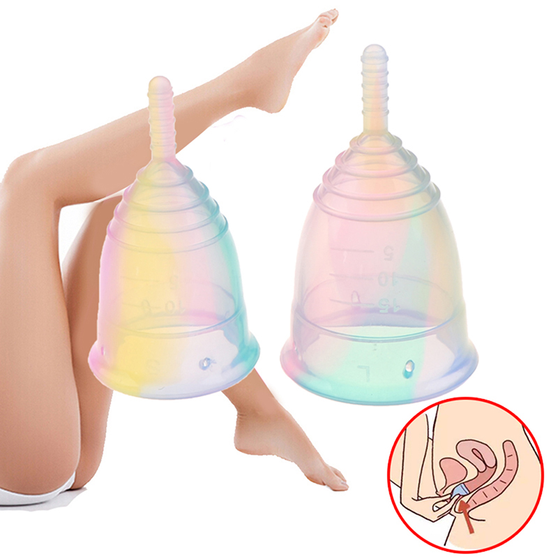 Портативная менструальная чаша – обзор и цена Menstrual Cup Silicone