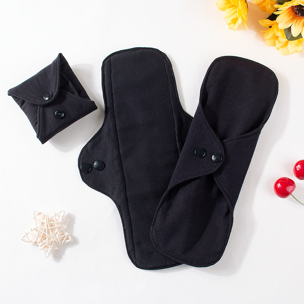 1 шт., черные гигиенические пр – обзор и цена Cloth Pad Reusable