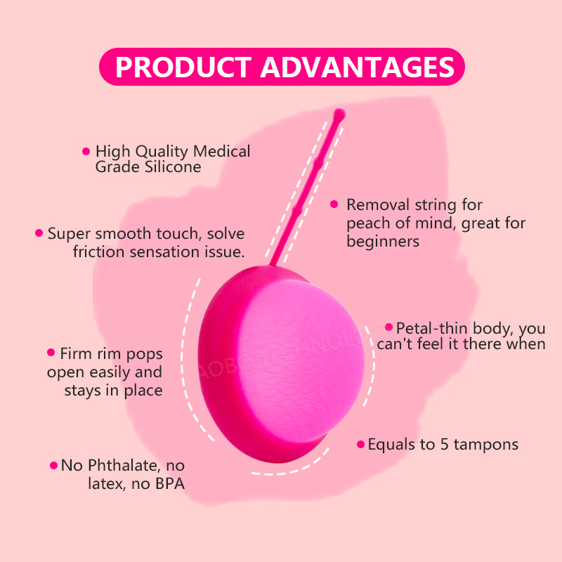 Женский менструальный диск со  – обзор и цена Menstrual Cup Silicone