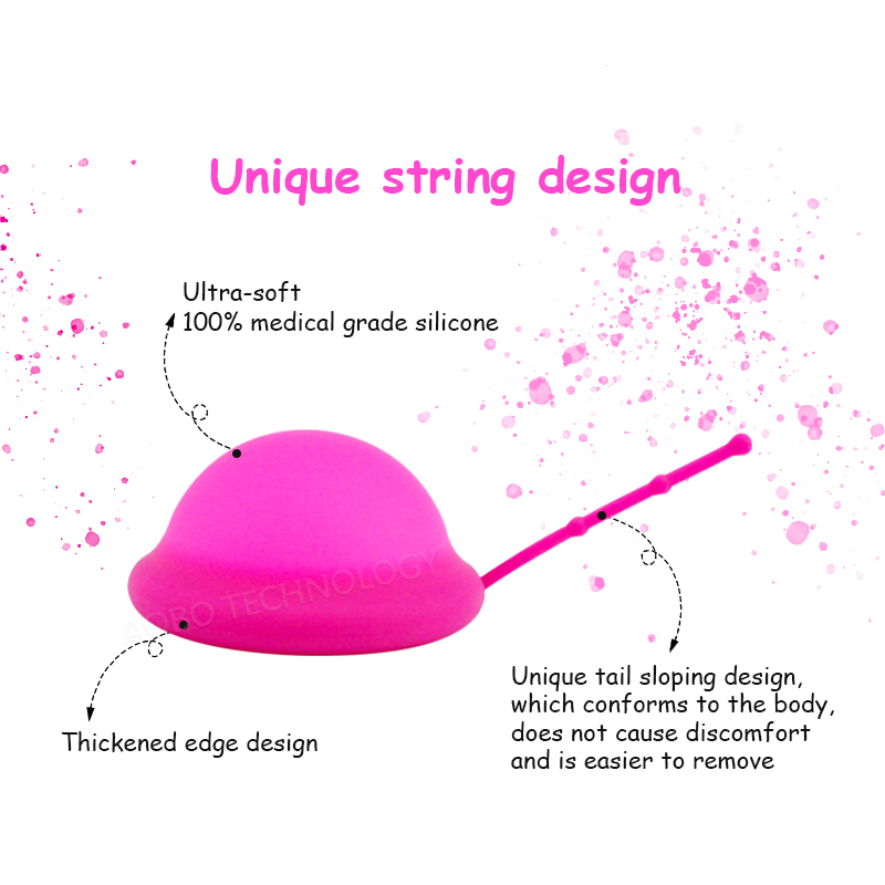 Женский менструальный диск со  – обзор и цена Menstrual Cup Silicone