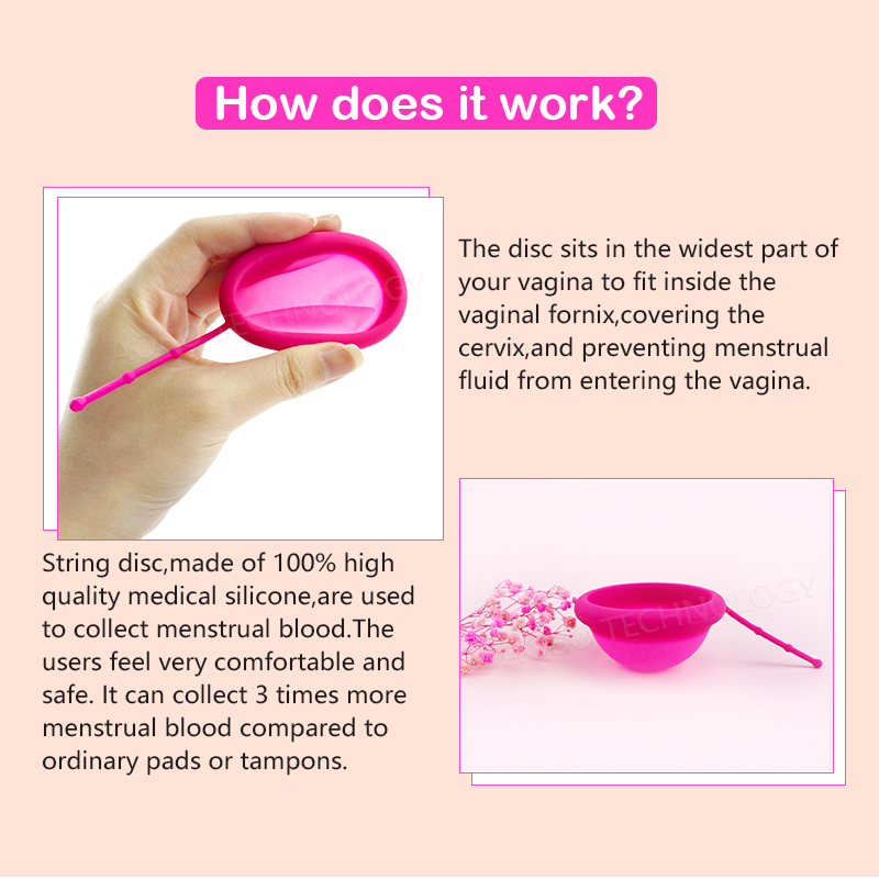 Женский менструальный диск со  – обзор и цена Menstrual Cup Silicone